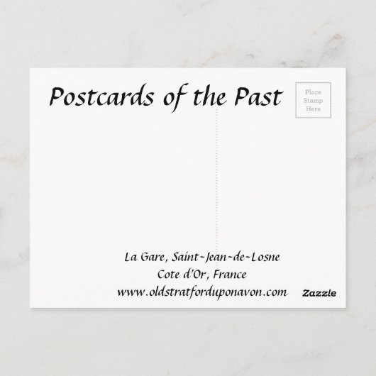 Ancienne carte postale - Saint-Jean-de-Losne, Côte (Dos)