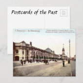 Ancienne carte postale - Saint-Pétersbourg, Russie (Devant / Derrière)