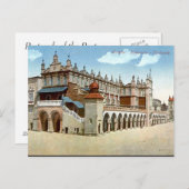 Ancienne Carte Postale - Salle De Tissus, Cracovie (Devant / Derrière)