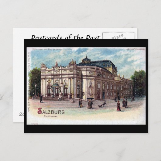 Ancienne carte postale - Salzburg, Autriche (Devant / Derrière)