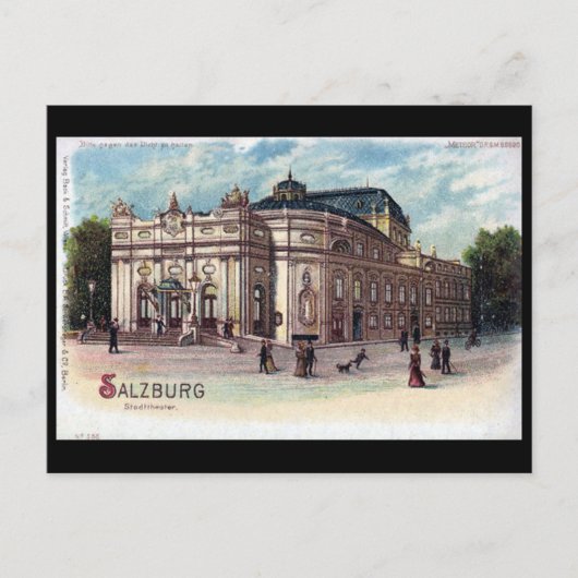 Ancienne carte postale - Salzburg, Autriche (Devant)