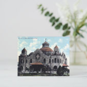 Ancienne carte postale - San Antonio, Texas (Debout devant)