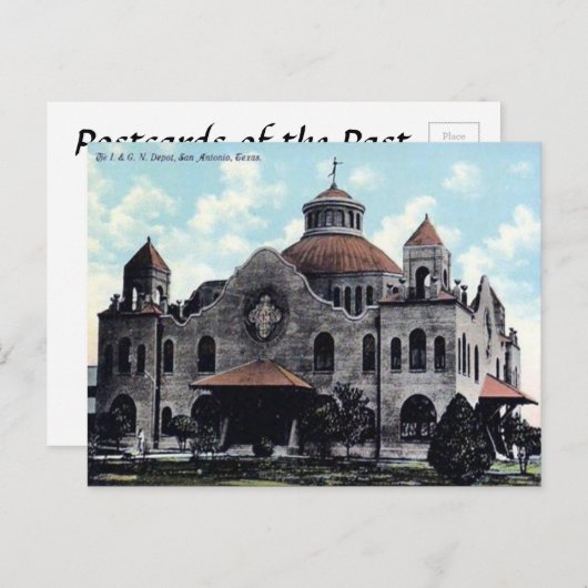Ancienne carte postale - San Antonio, Texas (Devant / Derrière)
