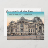 Ancienne carte postale - Santiago. Chili (Devant / Derrière)