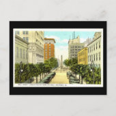 Ancienne carte postale, Savannah, Géorgie (Devant)