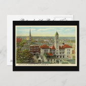 Ancienne carte postale, Savannah, Géorgie, USA (Devant / Derrière)