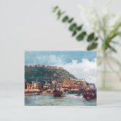 Ancienne carte postale - Scarborough, Yorkshire (Debout devant)