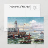 Ancienne carte postale - Scarborough, Yorkshire (Devant / Derrière)