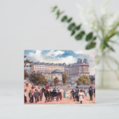 Ancienne carte postale - Scarborough, Yorkshire (Debout devant)