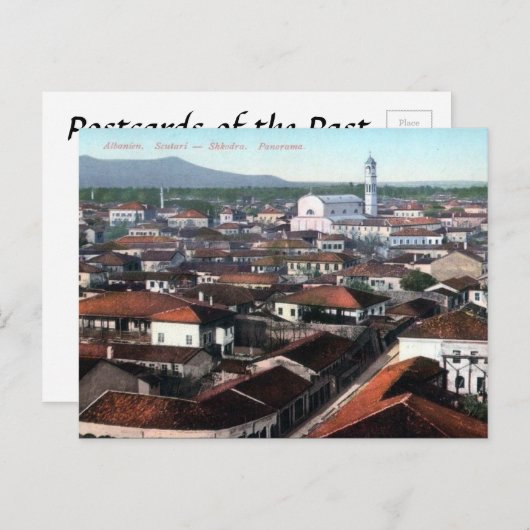 Ancienne carte postale - Scutari/Shkodra, Albanie (Devant / Derrière)