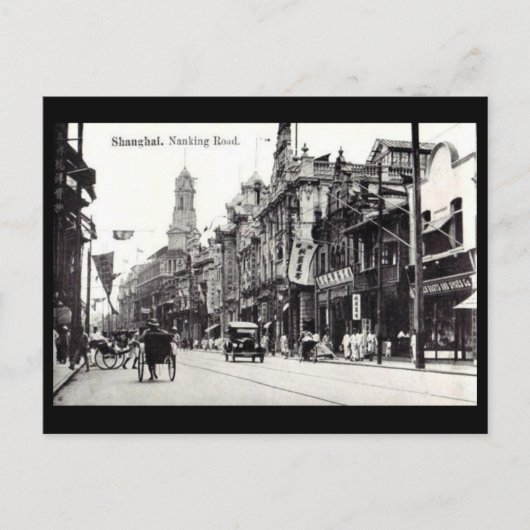 Ancienne carte postale - Shanghai, Chine (Devant)