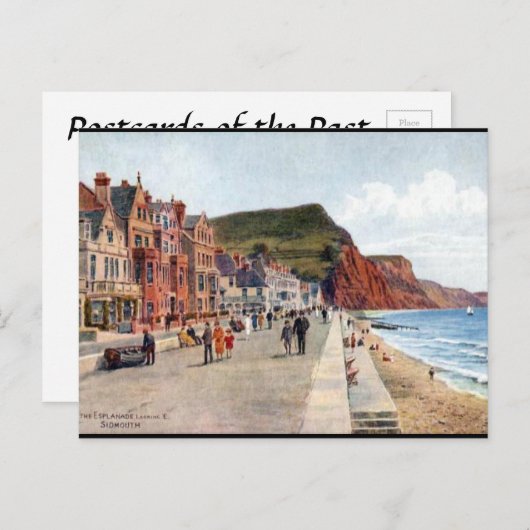 Ancienne carte postale - Sidmouth, Devon (Devant / Derrière)