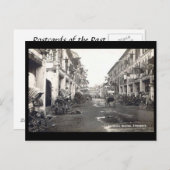 Ancienne carte postale - Singapour (Devant / Derrière)