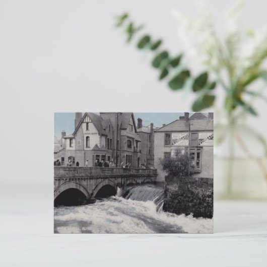 Ancienne carte postale - Sligo, Irlande (Debout devant)
