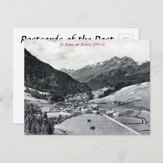 Ancienne carte postale - St Anton am Arlberg, Autr (Devant / Derrière)