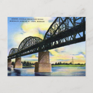 Ancienne carte postale - St Louis, Missouri, USA