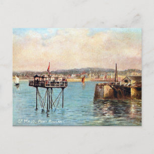 Ancienne carte postale - St Malo, France