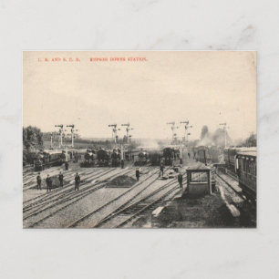 Ancienne carte postale - Station Epsom Downs