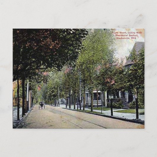 Ancienne carte postale - Steubenville, Ohio (Devant)