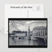 Ancienne carte postale - Stockholm, Suède (Devant / Derrière)