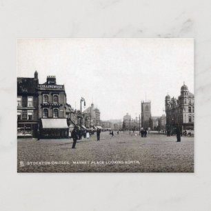 Ancienne carte postale - Stockton-on-Tee - shirt, 