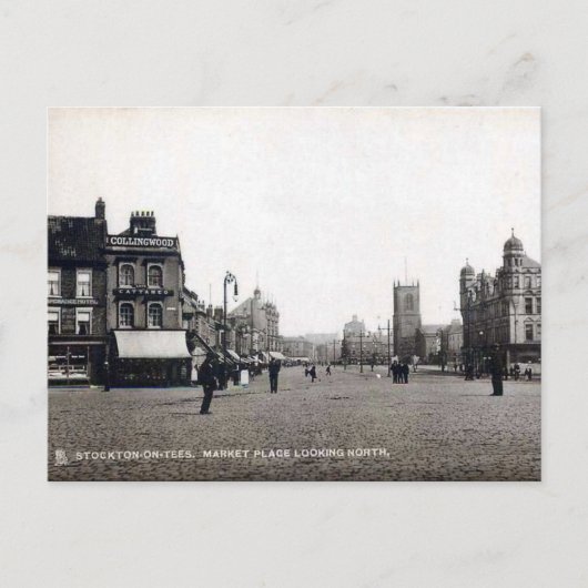 Ancienne carte postale - Stockton-on-Tee - shirt, (Devant)