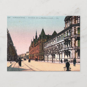 Ancienne carte postale - Strasbourg, France