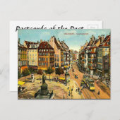 Ancienne carte postale - Strasbourg, France (Devant / Derrière)