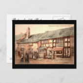 Ancienne carte postale - Stratford-upon-Avon, Shak (Devant / Derrière)