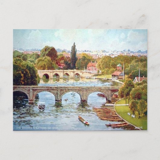 Ancienne carte postale - Stratford-upon-Avon, Warw (Devant)