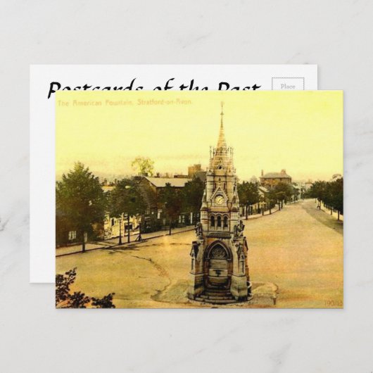 Ancienne carte postale - Stratford-upon-Avon, Warw (Devant / Derrière)