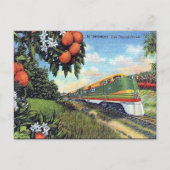 Ancienne carte postale - "Streamliner" en Floride (Devant)