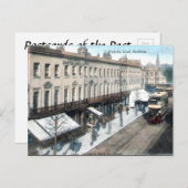 Ancienne carte postale - Surbiton, Londres (Devant / Derrière)