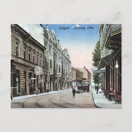 Ancienne carte postale - Szeged, Hongrie (Devant)