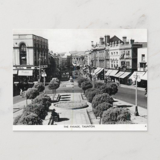 Ancienne carte postale - Taunton, Somerset (Devant)