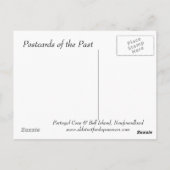 Ancienne carte postale - Terre-Neuve, Portugal Cov (Dos)