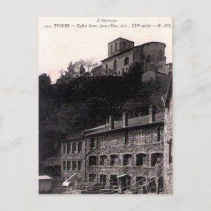 Ancienne carte postale - Thiers, Puy de Dôme, Fran