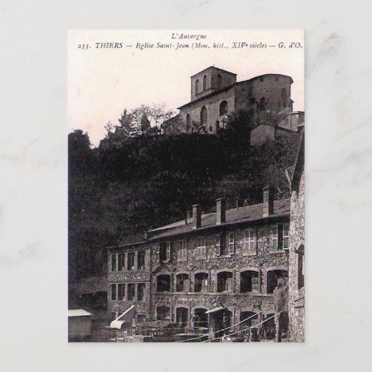 Ancienne carte postale - Thiers, Puy de Dôme, Fran (Devant)