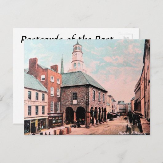 Ancienne carte postale - Tholsel, Kilkenny, Irland (Devant / Derrière)