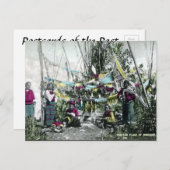 Ancienne carte postale - Tibet (Devant / Derrière)