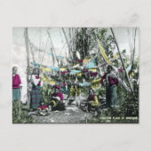 Ancienne carte postale - Tibet (Devant)