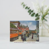 Ancienne carte postale - Tokyo, Japon (Debout devant)