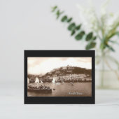 Ancienne carte postale, Torquay, Devon (Debout devant)