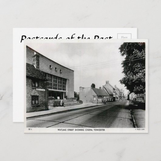 Ancienne carte postale - Towcester, Northamptonshi (Devant / Derrière)