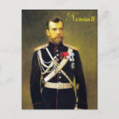 Ancienne carte postale - Tsar Nicholas II (Devant)