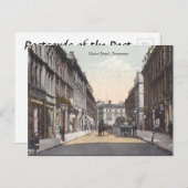 Ancienne carte postale - Union St, Inverness (Devant / Derrière)