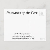 Ancienne carte postale - US Battleship "Georgia" (Dos)