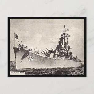 Ancienne carte postale - USS Des Moines