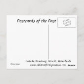 Ancienne carte postale - Utrecht, Pays-Bas (Dos)
