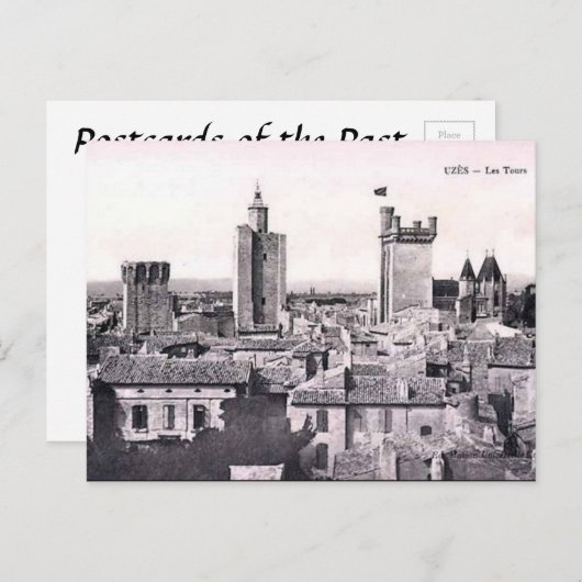Ancienne carte postale - Uzès, Gard, France (Devant / Derrière)
